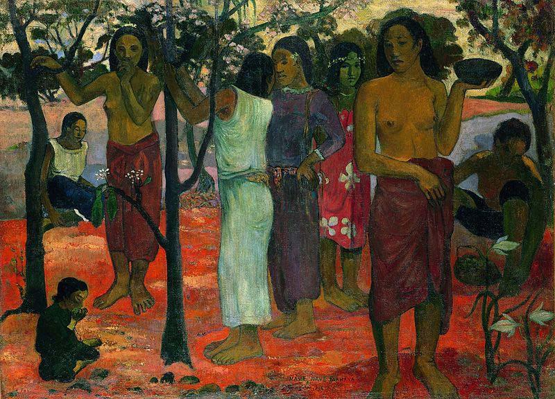 Paul Gauguin Nave nave mahana Spain oil painting art